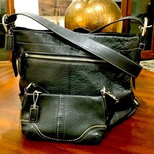 Coach crossbody bag with Wristlet